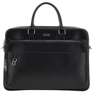 GUESS Boston Laptop Bag L Black