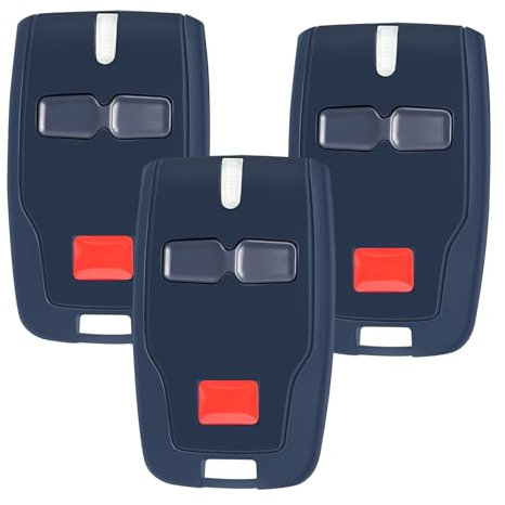 Telecomando Cancello, Set di 3 telecomandi per MITTO2 - Mitto2 M 2 canali 433 MHz Rolling Code per cancelli automatici
