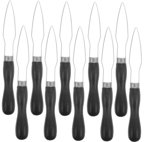 SOIMISS 10 Pcs Quick Button Wear Tool One Handed Adaptive Equipment Button Dressing Aids Arthritis Aids for Daily Living One Handed Gadgets Plastic Black