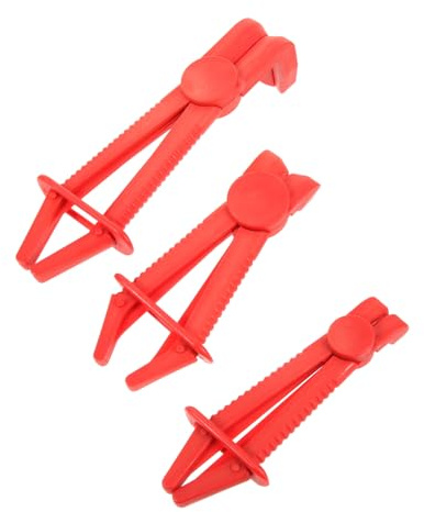 WEKADRIN 3pcs Hose Clamp Pliers Plastic Hose Pinch Clamp Tool for Automotive Fuel Radiator Brake Vacuum Line Repair with Ergonomic Handle