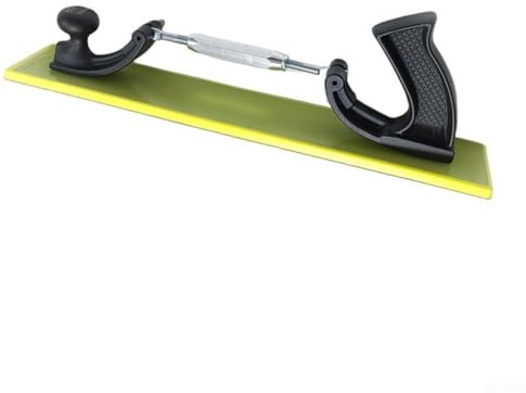 Jotekonoby Vakuum-Trockenschleifbrett für Karosseriefüller, rechteckig, 70 x 420 mm, Polier- und Polierpad mit flexiblem Rückendesign,