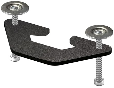 Clamp Tool for Monitor Mount - Reinforcement Plate for Monitor Mount, Clamp Arm for Screen Mount, Distinctive Mount Handle, Novel Safety Plate, Elastic Arm Base, Special