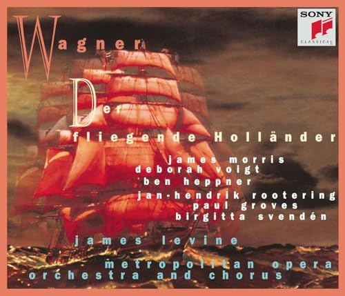 Wagner - Der fliegende Holländer / Morris, Voigt, Heppner, Rootering, Groves, Svendén, MET, Levine
