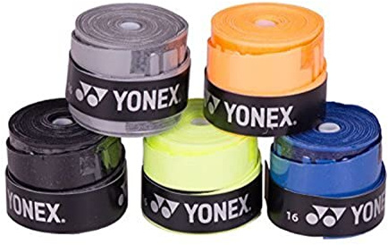 YONEX Etech 902 Badminton-Griffe, mehrfarbig, 5 Stück