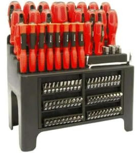 Rolson 28895 100 pc Screwdriver Set