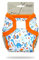 Petit Lulu Neugeborenen Überhose (2-6 kg) für Stoffwindeln Klett (Prähistorische Tiere)