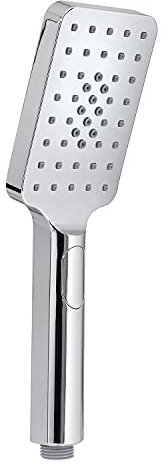 Gedy G-Tech 10, Doccetta 3 getti, Soffione ABS con Finitura cromata, 5 Anni di Garanzia, Design R&S, Filtro Doccia antisabbia Incluso, Cromo, 5x8x27