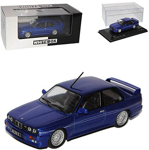 B-M-W 3er E30 Coupe Blau Alpina B6 3.5 S 1982-1994 1/43 Whitebox Modell Auto