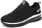 Uomo Donna Scarpe da Ginnastica Sportive Sneakers Sport Running Basse Basket Outdoor Fitness BlackWhite38