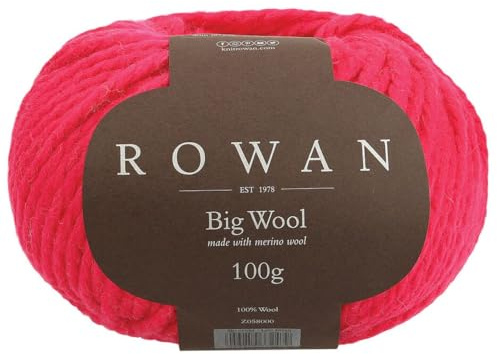 Rowan Big Wool Citron 100% Wool Yarn - 100g