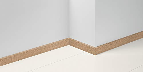Parador Dekor-Sockelleiste SL 5 WF Eiche D026 Länge 2.20m – speziell für Feuchträume und Nassbereiche