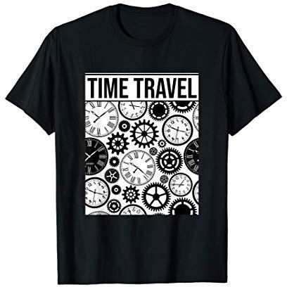 Uhrwerk Time Travel Zeitreisen Zeitmaschine Uhr Geschenk T-Shirt