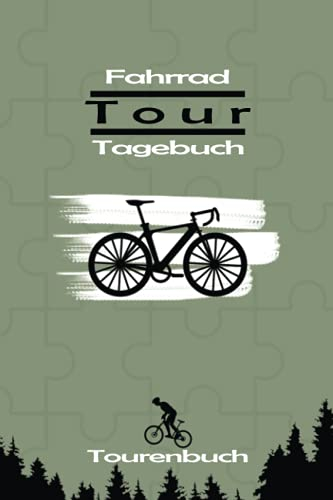 TOURENBUCH - Fahrrad Tour Tagebuch: Exquisiter Radtour Tracker als Erstausrüstung Zubehör | Zum Eintragen, ausfüllen und Selberschreiben | mit ... Sammlung | Logbuch mit Platz für 53 Touren