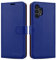 iCatchy for Samsung Galaxy A13 4G Case Leather Wallet Book Flip Folio Stand View Cover Pouch for Samsung Galaxy A13 4G (Blue)