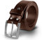 LINDENMANN Gürtel Herren Büffelleder 40 mm braun, Farbe/Color:braun, Size US/EU:Bundweite 115 cm Gesamtlänge 130 cm W 45.3 XXL