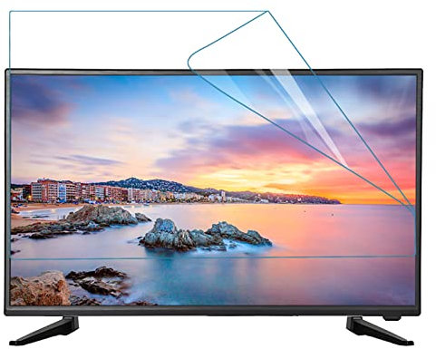 Anti Glare Protezione dello Schermo,48/50 Pollici Antiriflesso Allevia Pellicola Proteggi Schermo TVAnti Luce Blu TV Screen Protectors FiltroPer LCD, LED, OLED E QLED 4K HDTV,Matte-48in(1056X596) mm