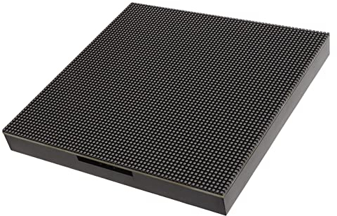 RGB LED Matrix Panel 64x64, 4096 Punkte Auflösung, 2mm Pitch, Voll Farbe, Unterstützung für RPI Pi Pico ESP32, etc. Einstellbare Helligkeit, Ketten Bares Design
