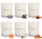 Velas Aromáticas de Cera de Soja, 6 x 5,6 oz Velas Perfumadas, Regalos Originales para Mujer, Ideal para Yoga, Baño, Dormitorio y Relajación