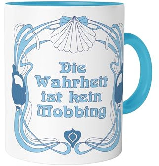 Urban Backwoods Die Wahrheit Ist Kein Mobbing Tasse mit Spruch Kaffeetasse