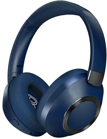 Wireless Bluetooth Headphones , 100H Playtime Active Noise Cancelling Headphone, Bluetooth Headphones with Microphone, Wireless Headphones with Deep Bass, Over-Ear Headphones with Fast Charging