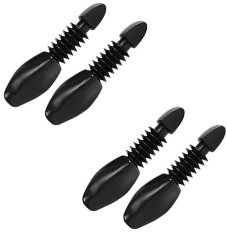 JSHshield Zapato de plástico para estirador de zapatos,Soporte de botas de horma de zapato de longitud ajustable flexible,2 pares de zapatas portátiles para hombres, mujeres, niños