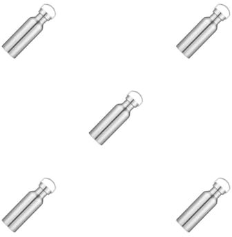 Mealoodiousmusea 5 set 750ml Stainless Steel Sports Water Bottle Hot Cold Jug Drinking Cup Flask Fitness Outdoor Kettle for Bicycles Cycling Travel