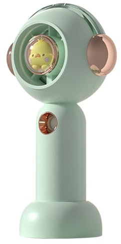 Ventilatore nebulizzatore per esterni, regolabile, ad alta capacità, portatile, comodo ventilatore portatile per viaggi, attività all'aperto, picnic, spiaggia, interni