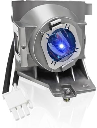 Poxtedsr 5J.JGT05.001 Lampe de remplacement pour projecteur compatible avec BENQ MH733, TH585P, TH671ST, avec boîtier