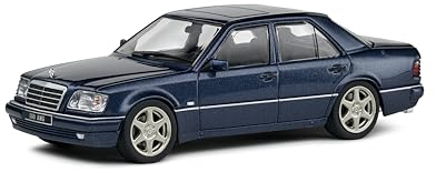 Solido 1:43 Mercedes-Benz W124 E60 AMG Blue 1994