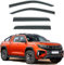 Auto Windabweiser für Amarok MK2 2022+ Windabweiser Regenabweiser Satz Windabweiser Integrierte Deflektoren Autozubehör