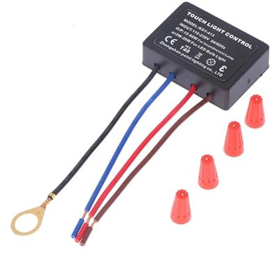 AC110-230V interrupteur tactile lampe de table variateur module de commande capteur interrupteur tactile compatible avec lampe murale LED à incandescence