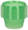 Schneckenschutzringe 12er Set – Ø 20 cm – Transparenter Schneckenkragen aus recyceltem Kunststoff – Effektive Schneckenabwehr für Gemüsebeet, Hochbeet und Garten – Wiederverwendbar und Wetterfest