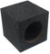 VADO VLTRA Car Subwoofer Enclosure Case, Sturdy Frame Sealed Speaker Cabinet Box Improves Audio Quality for Home, Vehicle, Public (4in)