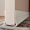 Vingspina 93cm Blanco Burlete Bajo Puerta, Burlete Silicona Puerta Autoadhesivo para Burlete de Puerta, Ajustable Tira de Sellado para Antipolvo, Aislamiento Acústico, Viento, Agua e Insectos, (white)