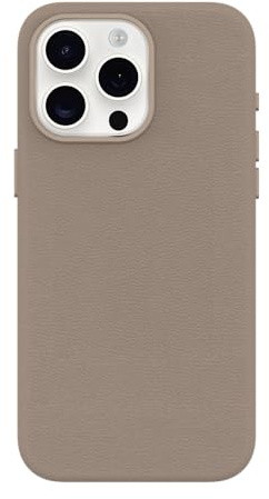 OtterBox Symmetry Series Cactus Skin for iPhone 15 Pro Max for MagSafe, Brown (Cottonwood Glen Brown)