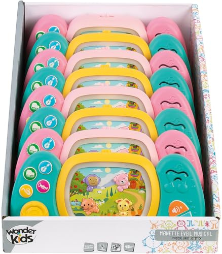 Wonderkids Manette éveil Musical, Jouet Interactif avec Son et lumière, Modèle Aléatoire