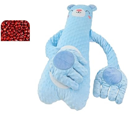 MISUVRSE Die Puppenhand zur Schlafunterstützung für Kleinkinder mit/ohne Klopf/Musikfunktion ahmt die Berührung der Mutter nach und beruhigt Baby zu Hause und auf Reisen