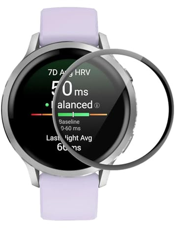 Wigento Schutzfolie für Garmin Venu 4 41mm, 3D Full Cover Displayschutz, HD klar, Anti Fingerabdruck, passgenau, flexible Schutzfolie