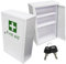 Qualicare Large Medicine First Aid Medical Wall Mount Cabinet Cupboard Locker Plus Keys, 1 kg