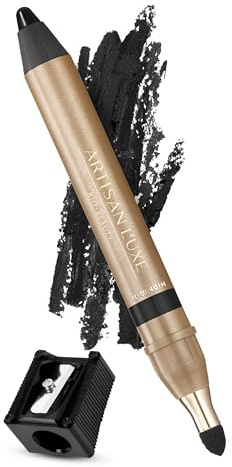 Artisan L'uxe Beauty|Jumbo Eye Pencil für Smokey Eye|wasserabweisend & wischfest|langlebig|Sue Devitt Parent (schwarz)