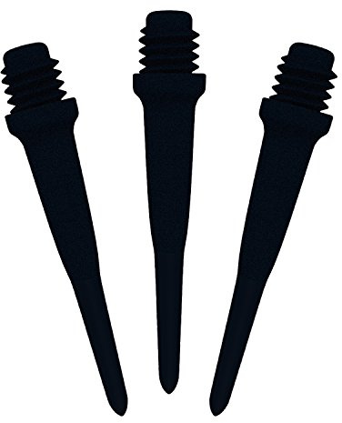 Cyeelife Professionelle Dartpfeil-Spitzen Schwarz 50 Stück Sports 2BA, Schwarz (CL11 Stil)