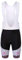 Miloto Pantaloncini e salopette da ciclismo, imbottiti 5D da donna, Donna, Bianco-W, M