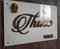 Personalised Home Door Name Plate Acrylic with Rose Gold Acrylic Embossed Letters with mirror shine (Size 16 x 8 Inch, Color White) By Aarushi Creations(12 x 8 Inch) (Size 16 x 12 Inch)