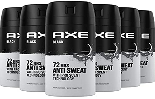 AXE Deodorant Anti-Transpirant Black - 6 x 150 ml