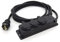 KOOP Elektro 2 m Gummi-Verlängerungskabel mit Schuko Kupplung für Garten Außenbereich IP44 16A 230V H05RR-F 3 * 1,5 (2 m, 3-Fach Steckdosenleiste)
