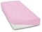 Lot de 2 draps-housses extensibles en jersey de coton doux pour enfants - 160 x 80 cm - Pour lit de bébé/tout-petit - Rose