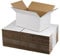 SUNLPH Cajas de envío blancas de 10 x 7 x 5 pulgadas, pequeñas cajas de cartón corrugado, paquete de 25