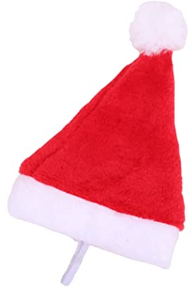 POPETPOP 6st Urlaub Haustier Kostüme Haustierkostüme Weihnachtsmütze Für Hund Weihnachtsmütze Für Haustiere Kleine Weihnachtsmützen Für Puppen Dekorative Gegenstände Weihnachten