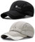 TAGVO Verstellbar Doppelte Mesh Baseball Cap Herren, 2 Stück Schnell Trocknend und Atmungsaktiv Outdoor Sports Baseballkappe Unisex, Sommer Sport Cap Sonnenhut für Sport Reisen Draußen