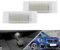NSLUMO Weiße LED-Tür-Willkommensbeleuchtung für B.M.W X1 X2 X3 X4 X5 X6 X7 GT 2 x SMD LED-Modul Gepäckraum-Lampe Fußraumbeleuchtung
